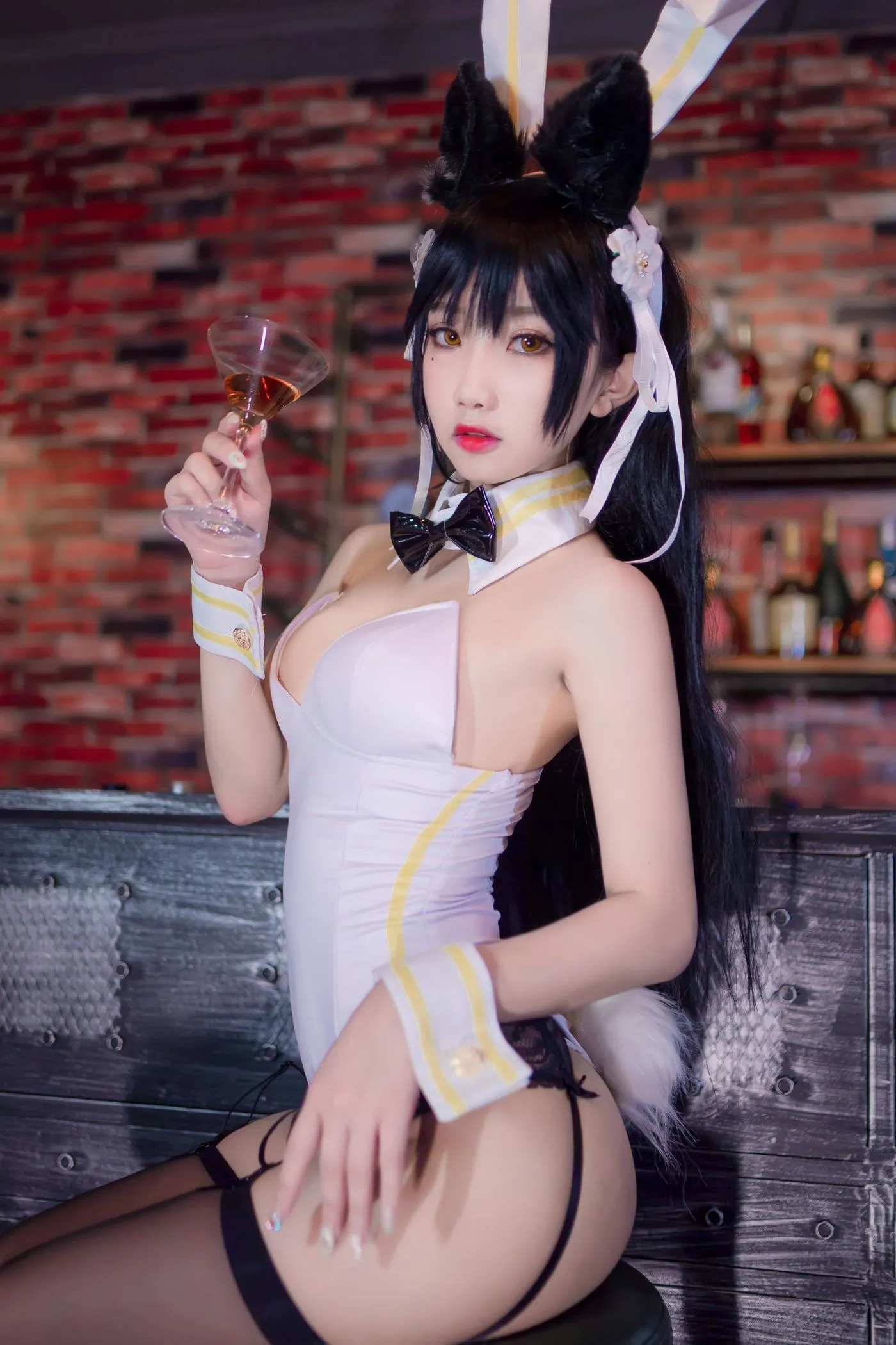 鬼畜瑶在不在w – NO.18 白色兔女郎 [20P]插图8
